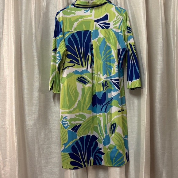 Gretchen Scott Designs Jersey Split Neck Dress Large - Picture 6 of 12